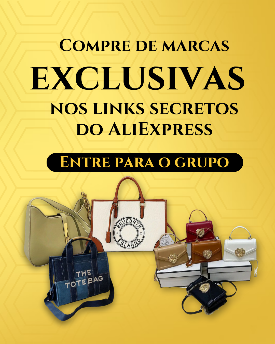 Compre de marcas exclusivas nos links secretos do AliExpress Entre para o grupo